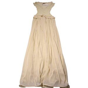 Arcina Ori Arabella Dress in Beige
